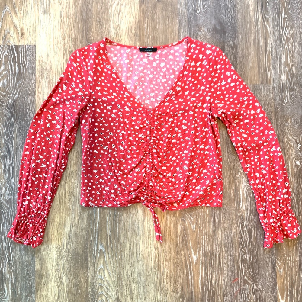 Long Sleeve Crop Top